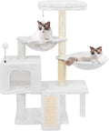 Multi Level Cat Trees with Cat Houses Hammock Scratching Posts