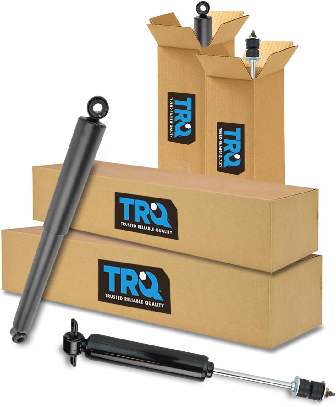 TRQ Front and Rear Shock Absorber Set for Toyota Pickup & T100