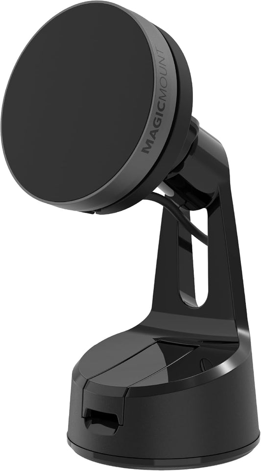 Scosche Qi2 MagSafe Car Mount with 15W Wireless Charging Power