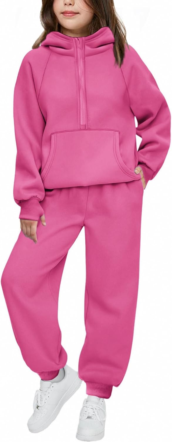 Arshiner Girls 2 Piece Outfits Tracksuit for Comfort and Style