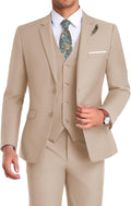 High-End Suits Men Suit 3 Pieces Slim Fit - Classic Wedding & Business