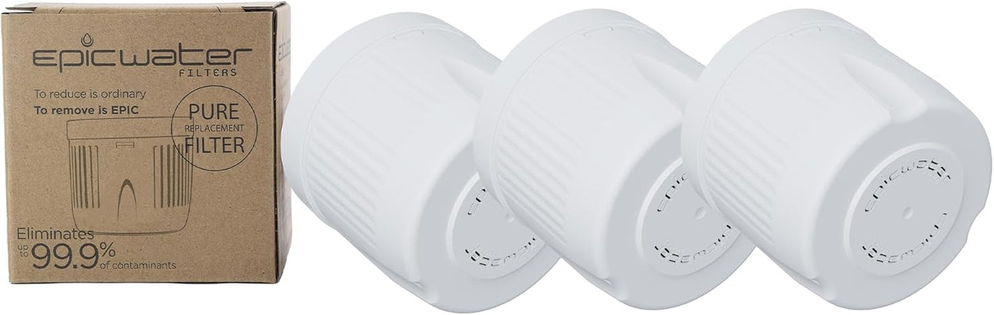 Epic Water Filters Replacement Filter for Pure Water Pitcher