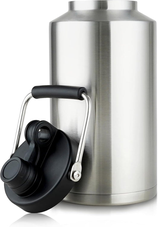 1 Gallon Insulated Water Jug Bottle for Hot & Cold Drinks