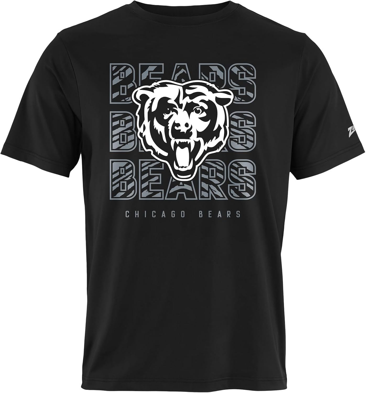 Zubaz NFL Men's Short Sleeve Team Graphic T-Shirt for Fans