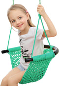 Hand-Knitting Toddler Swing Seat for Kids - Comfortable, Adjustable
