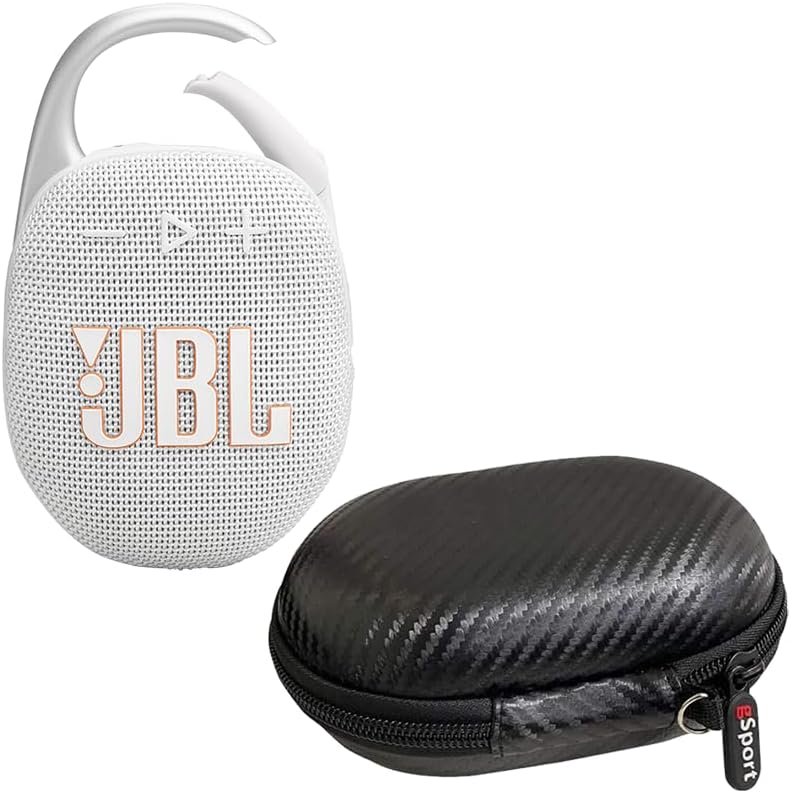 JBL Clip 5 Ultra Portable Bluetooth Speaker with gSport Case