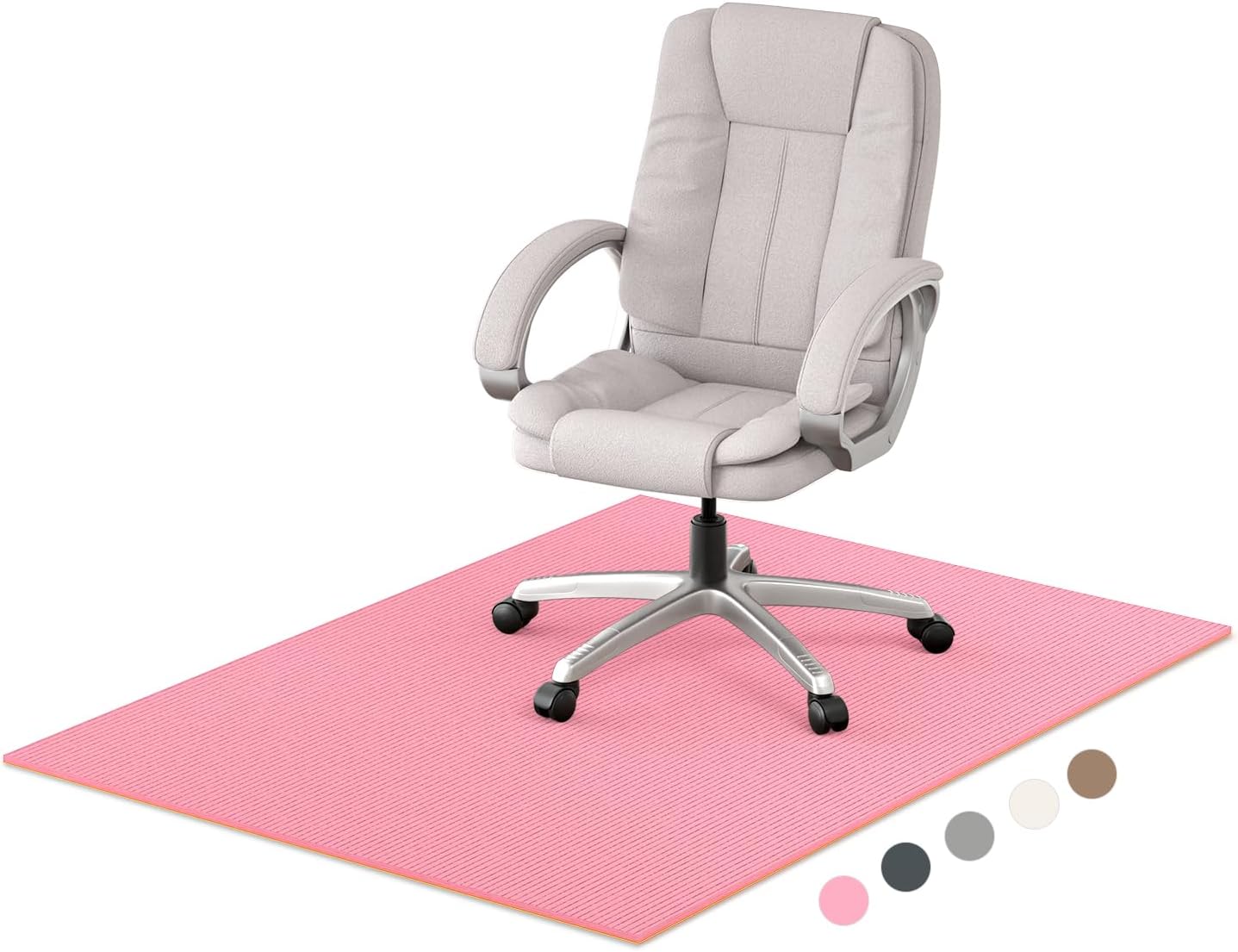 Ultra Thick Non-Slip Chair Mat - Protects Floors!
