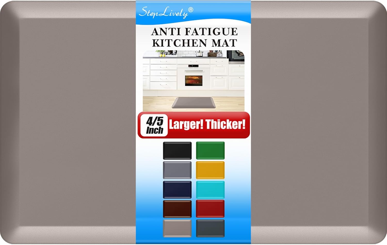 Cushioned Anti Fatigue Kitchen Mat for Comfort and Safety