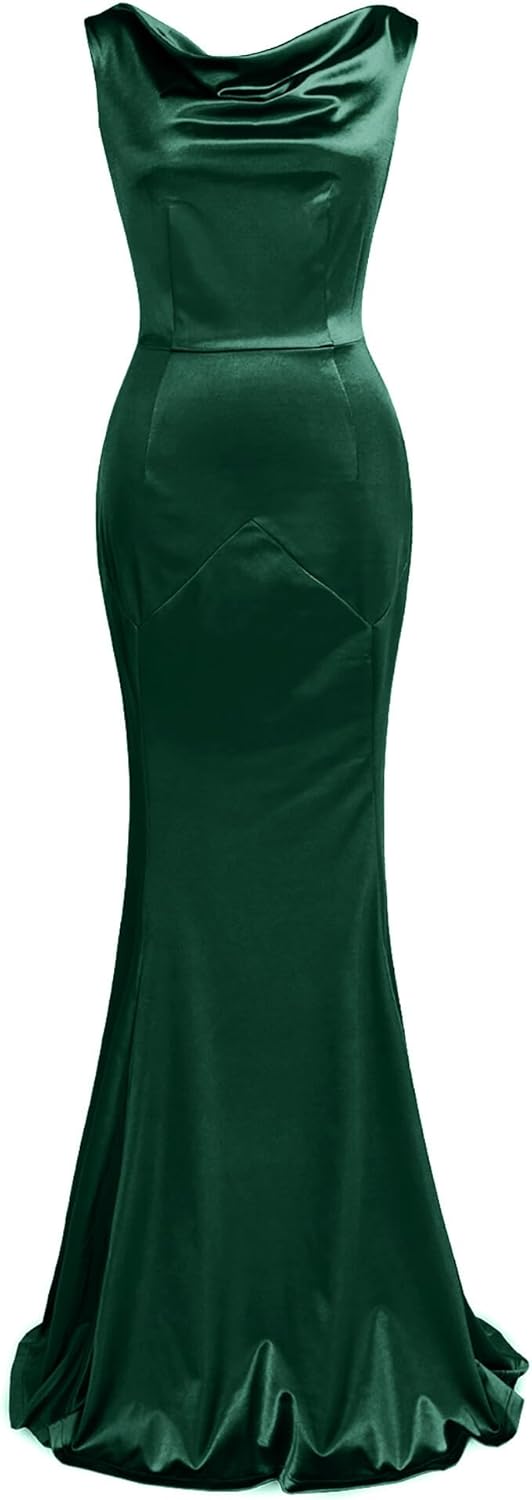 Elegant Mermaid Sleeveless Gowns for Formal Evening Events
