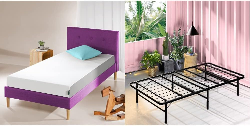 Zinus Cooling Essential Foam Bed Mattress for Ultimate Comfort