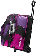 Pyramid Deluxe Double Roller Bowling Bag for 2 Balls and Shoes