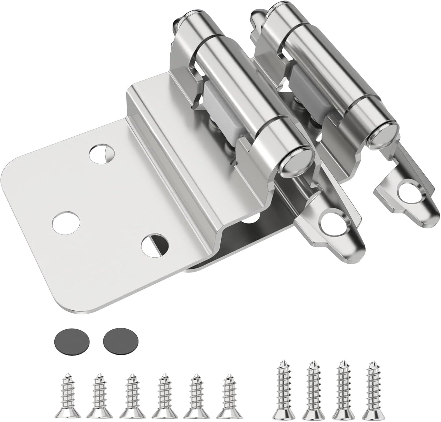 3/8 Inch Inset Cabinet Hinges for Kitchen and Bathroom Use