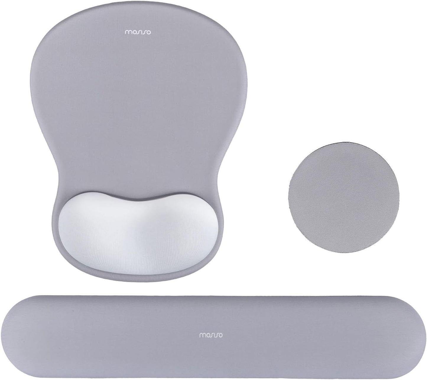 MOSISO Ergonomic Wrist Rest Set - Pain Relief & Comfort