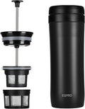 ESPRO P1 Travel French Press - Vacuum Insulated Stainless Steel
