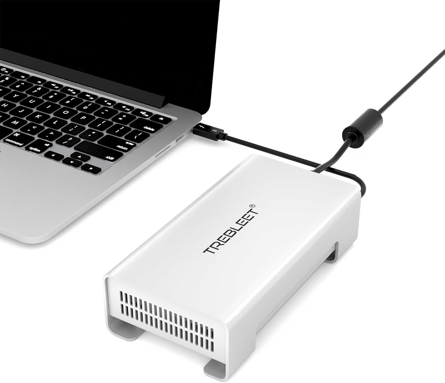 TREBLEET USB4 V2 80Gbps Thunderbolt 5 U.2/3 SSD Enclosure