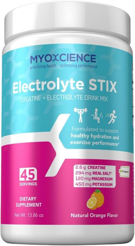 MYOXCIENCE Electrolyte STIX for Enhanced Hydration and Recovery