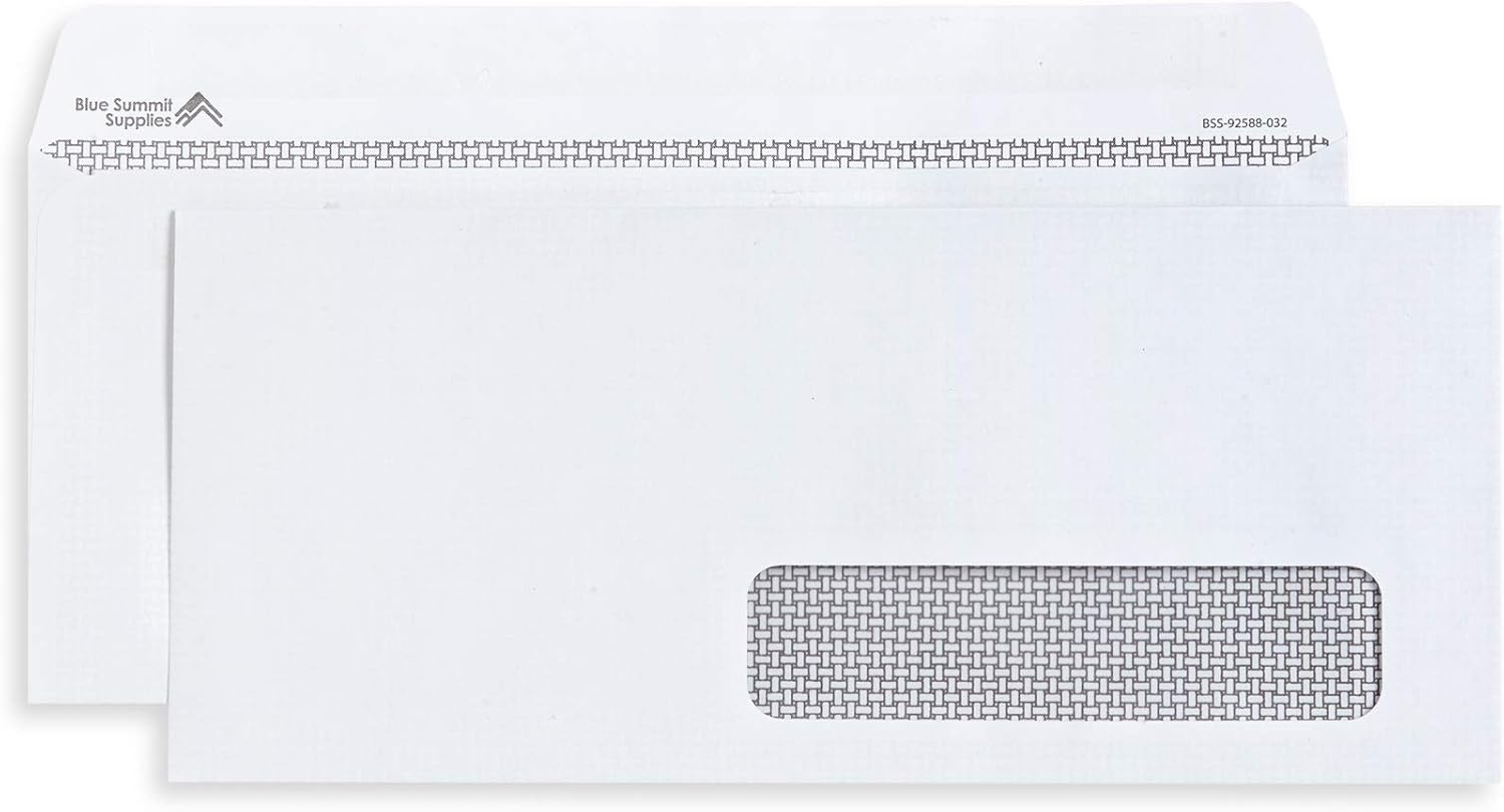 500 Self Seal Number 10 Envelopes for Secure Mailing Needs