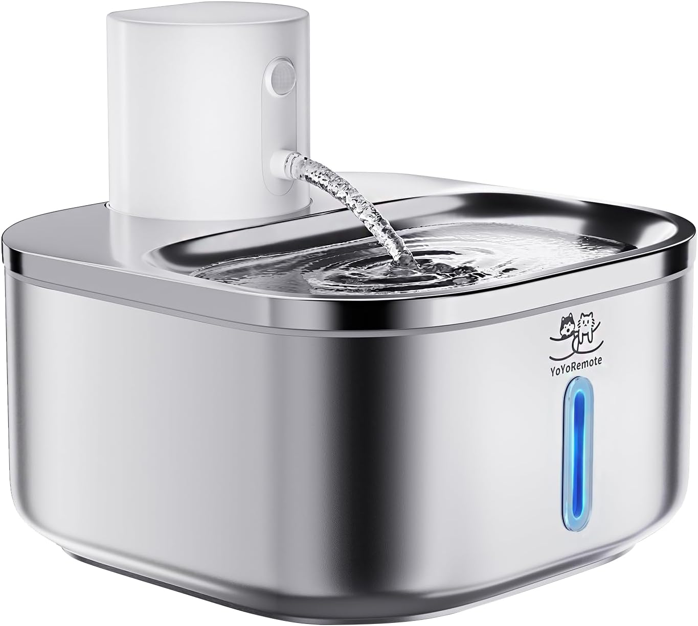 Cordless Cat Water Fountain for Cats and Dogs - 108 oz Capacity