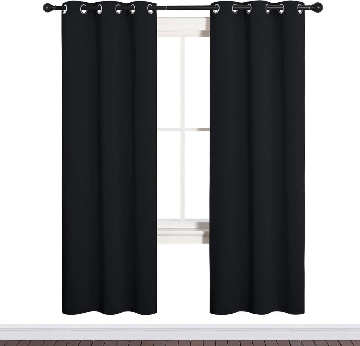 NICETOWN Blackout Thermal Curtains for Halloween Decor