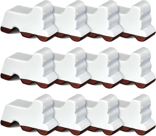 Kigeli 12 Pcs Resin Pot Feet for Outdoor Planters - Durable Elevators
