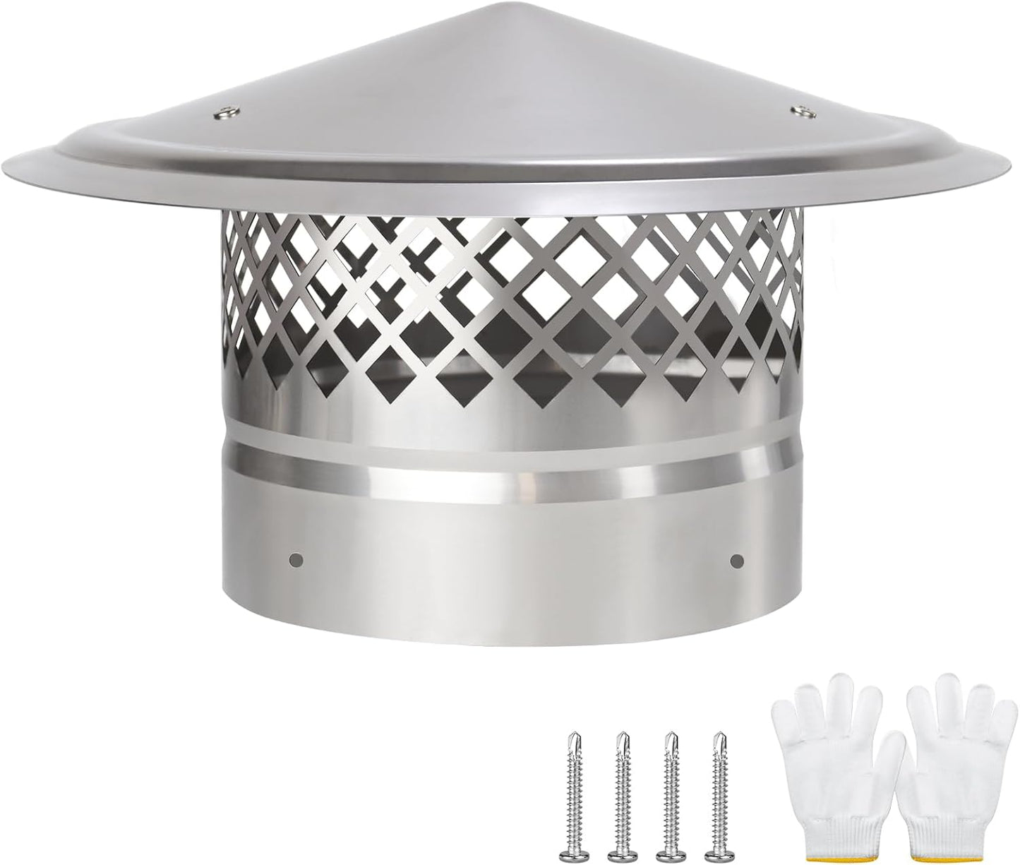 6 Inch Chimney Cap for Better Airflow and Ventilation
