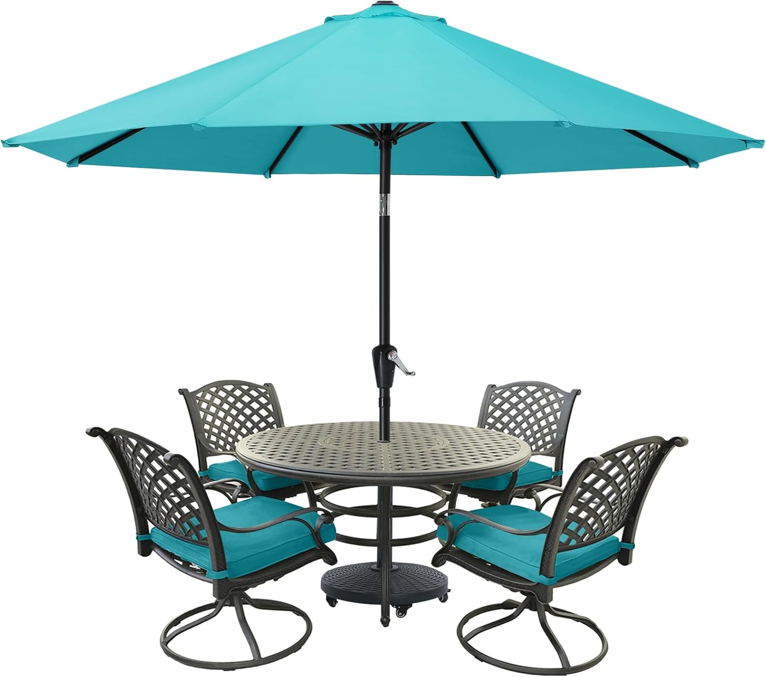 MASTERCANOPY Patio Umbrella for Outdoor Market Table - 10ft Shade