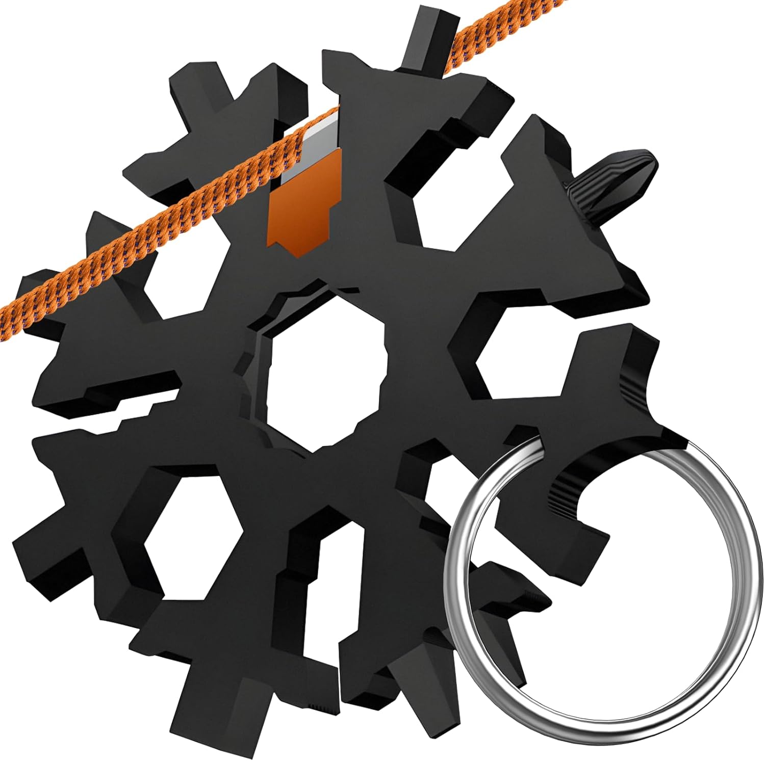 KUSONKEY 35-in-1 Snowflake Multi-Tool - Perfect Father's Day Gift!