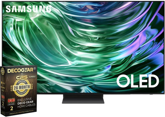 Immersive 4K Viewing: SAMSUNG 48 OLED Smart TV Bundle