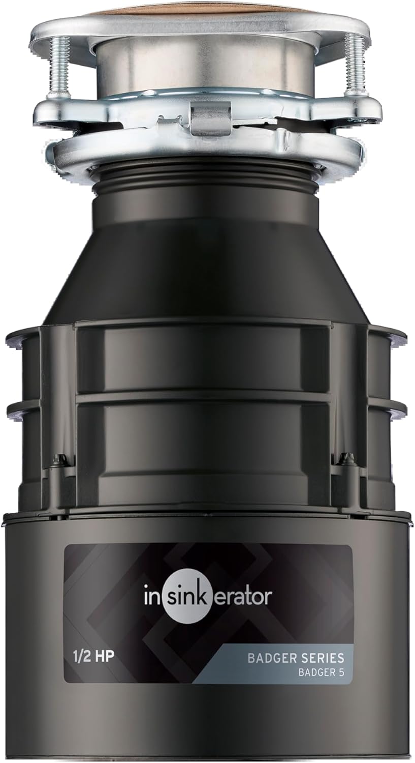 InSinkErator Badger 5 Garbage Disposal for Easy Kitchen Cleanup