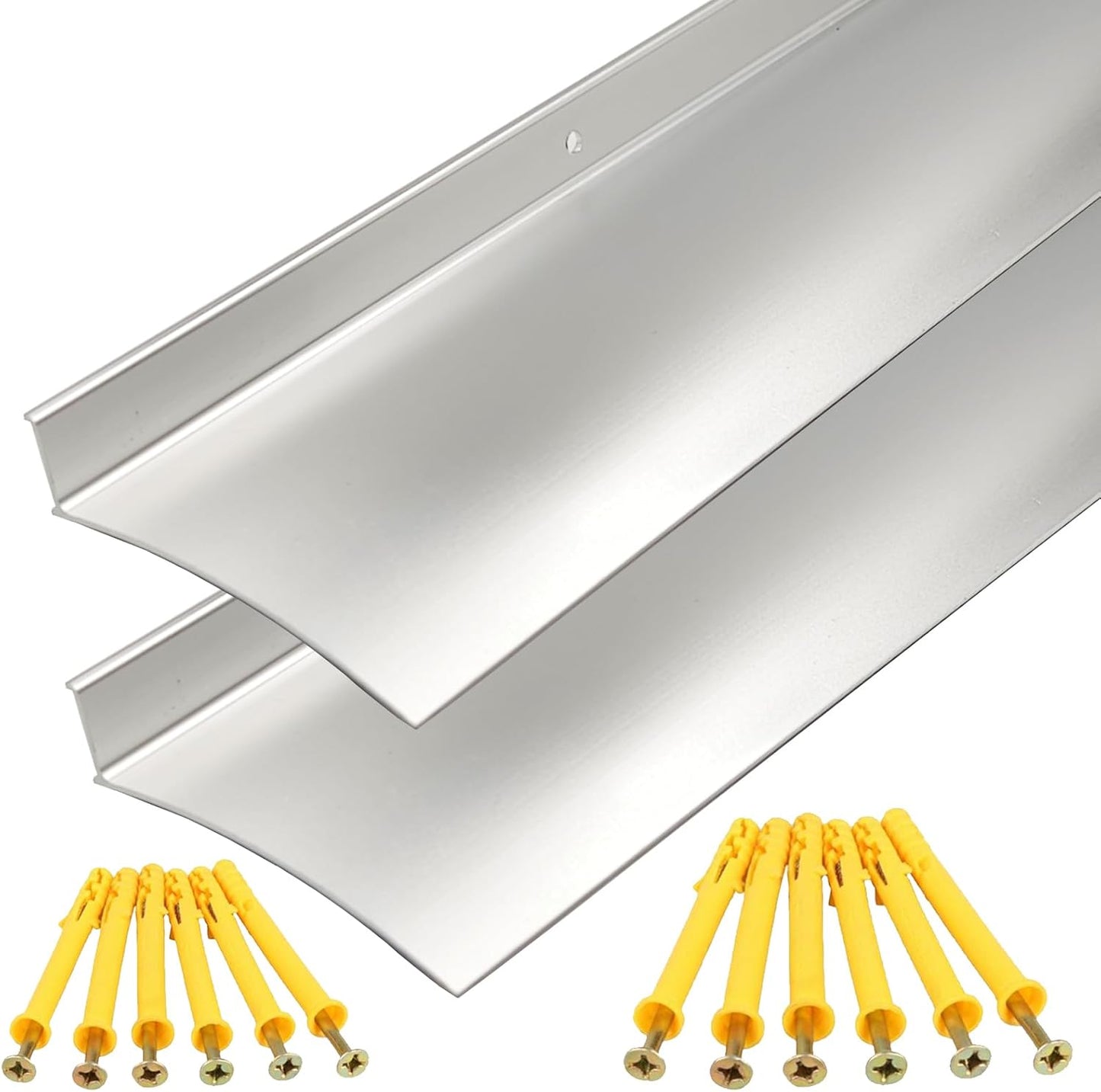 Aluminum Overhead Door Rain Drip Cap Guard for Exterior Use