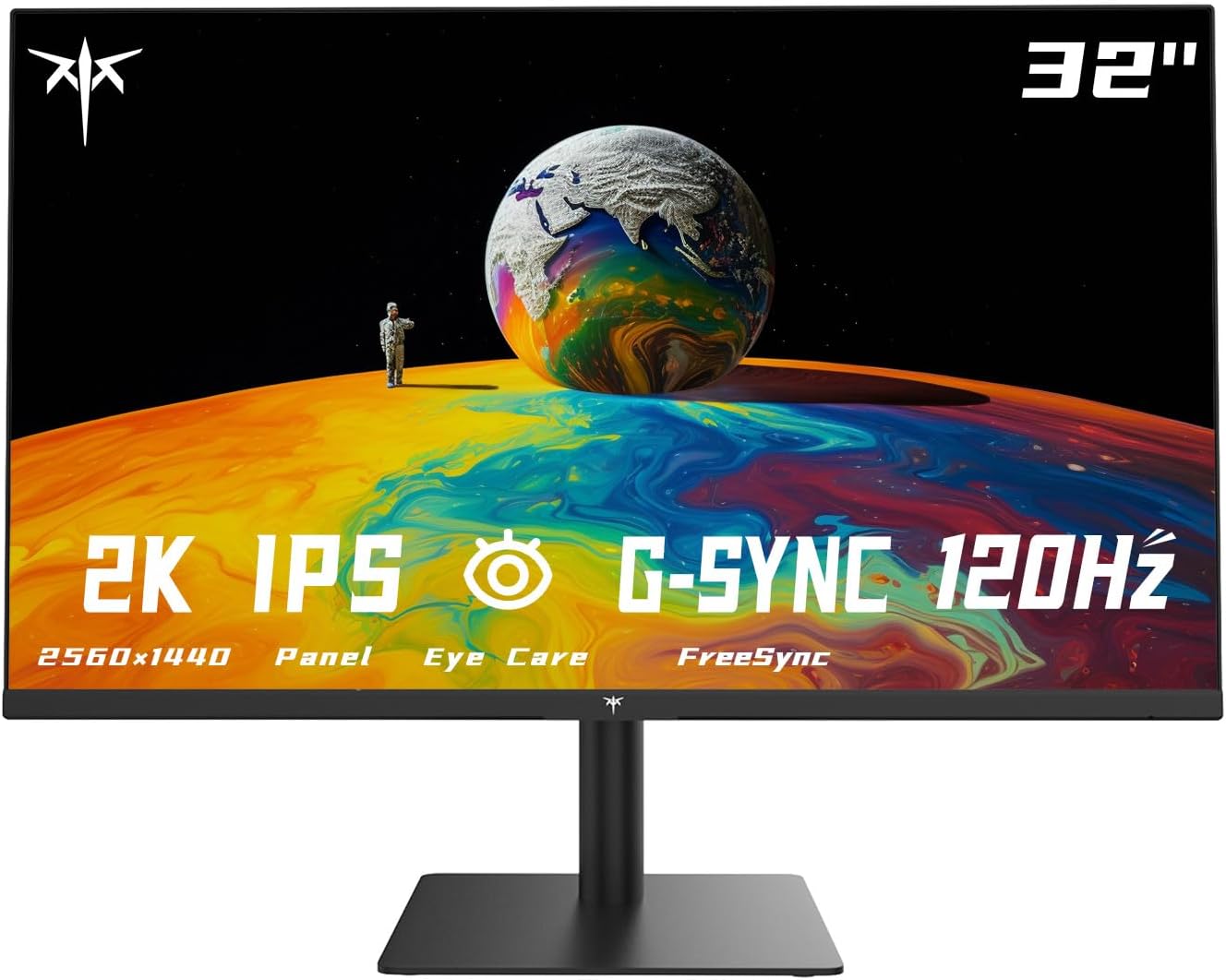 KTC 32 Inch 2K Monitor with 1440P IPS Display for Gaming