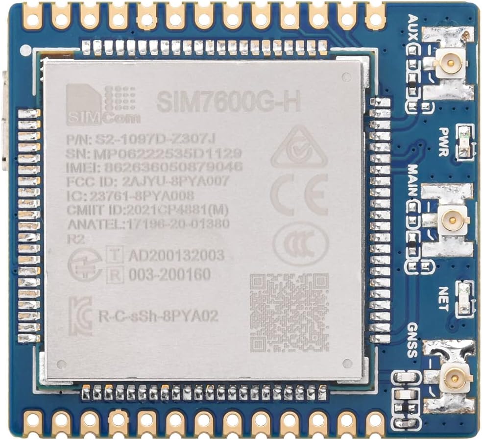 Waveshare SIM7600G-H 4G Communication Module for Raspberry Pi