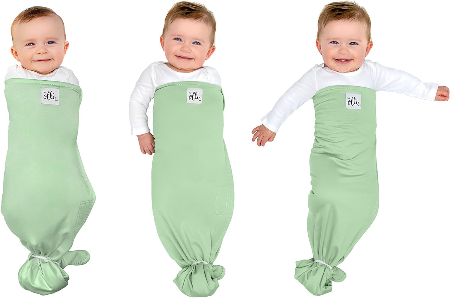 The Ollie Swaddle for Babies - Soft, Adjustable Sleep Solution