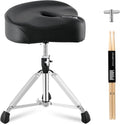 Drum Throne Heavy Duty Drum Seat Motorcycle Style - Breathable Comfort