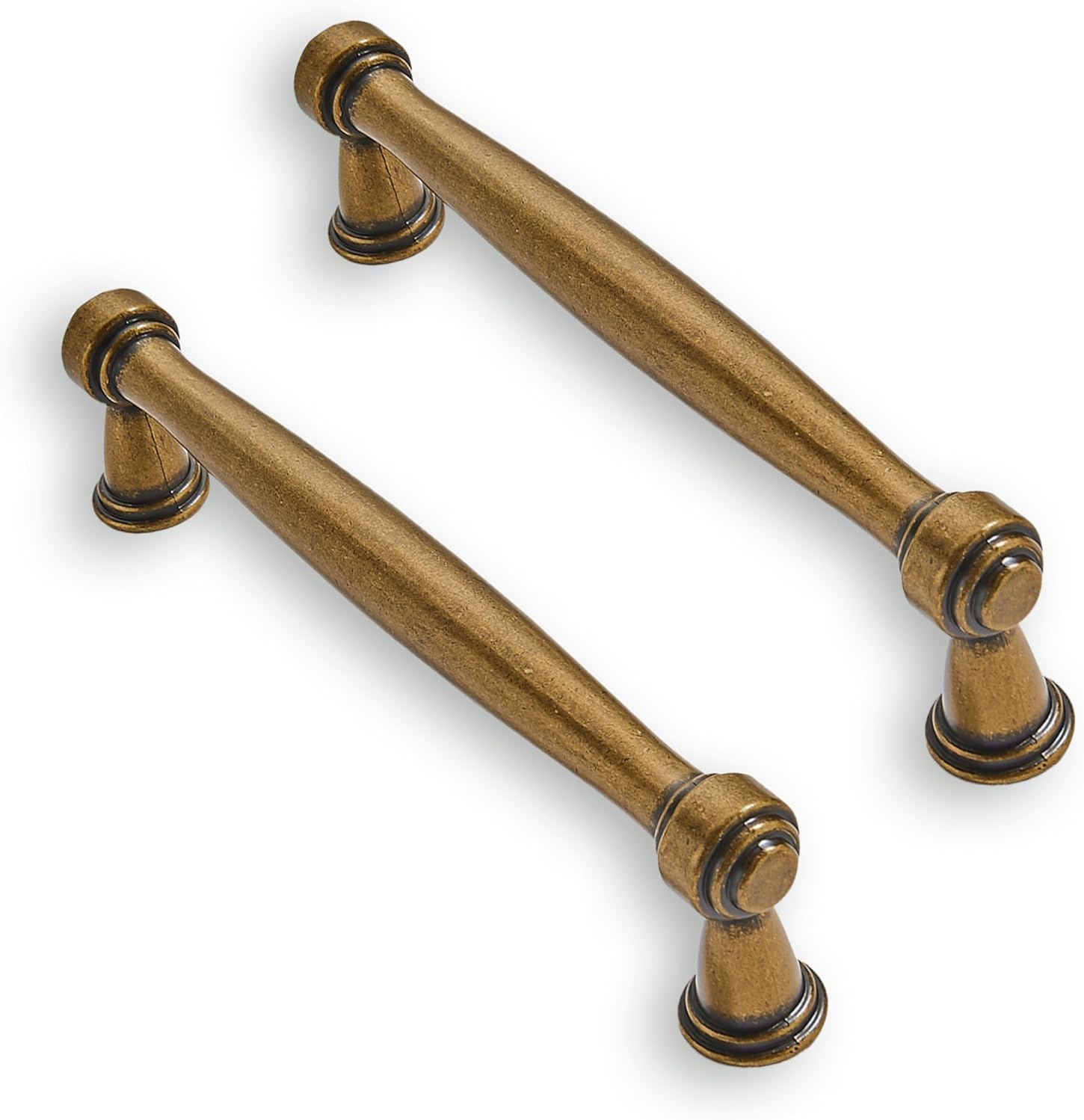 Solid Heavy Duty Vintage Antique Brass Cabinet Pulls for Home