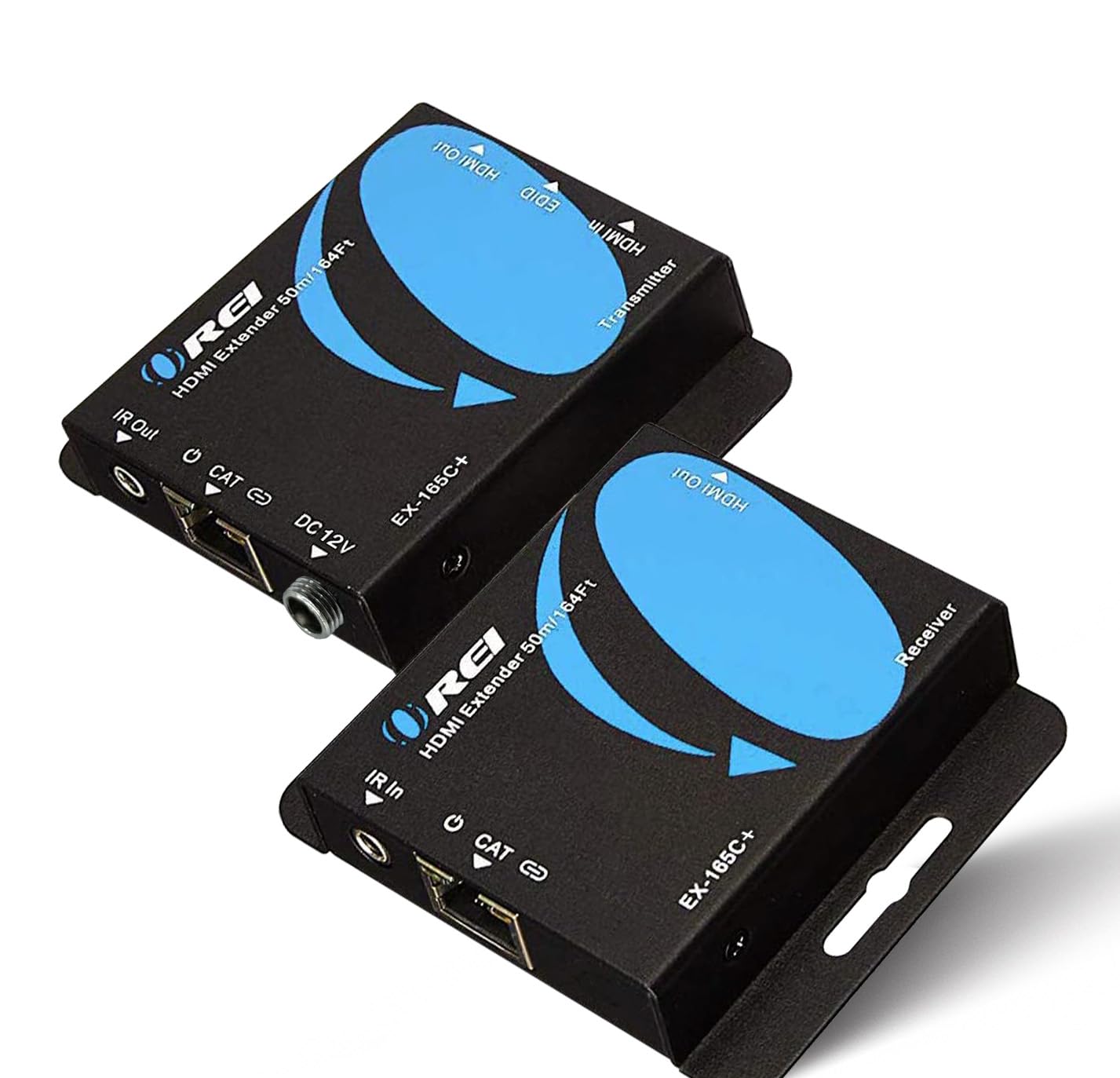 OREI 4K HDMI Extender Over Ethernet Up to 165 Feet for 1080P