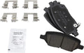 TRQ Rear Brake Pads Ceramic for Buick Terraza and Uplander