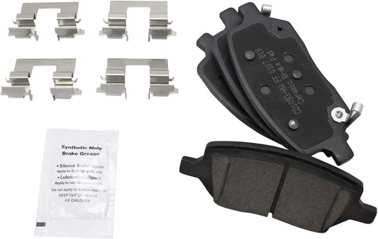 TRQ Rear Brake Pads Ceramic for Buick Terraza and Uplander
