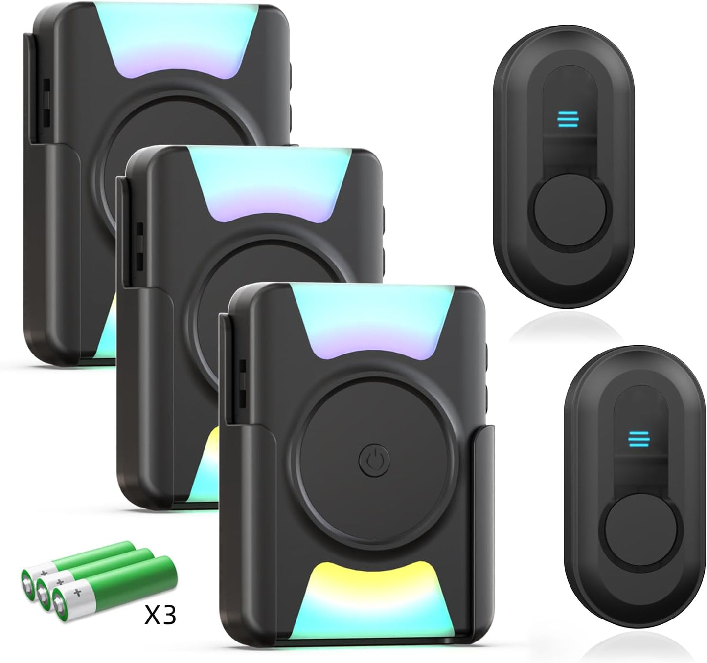 CallToU Wireless Doorbell for Hearing Impaired with 1000ft Range