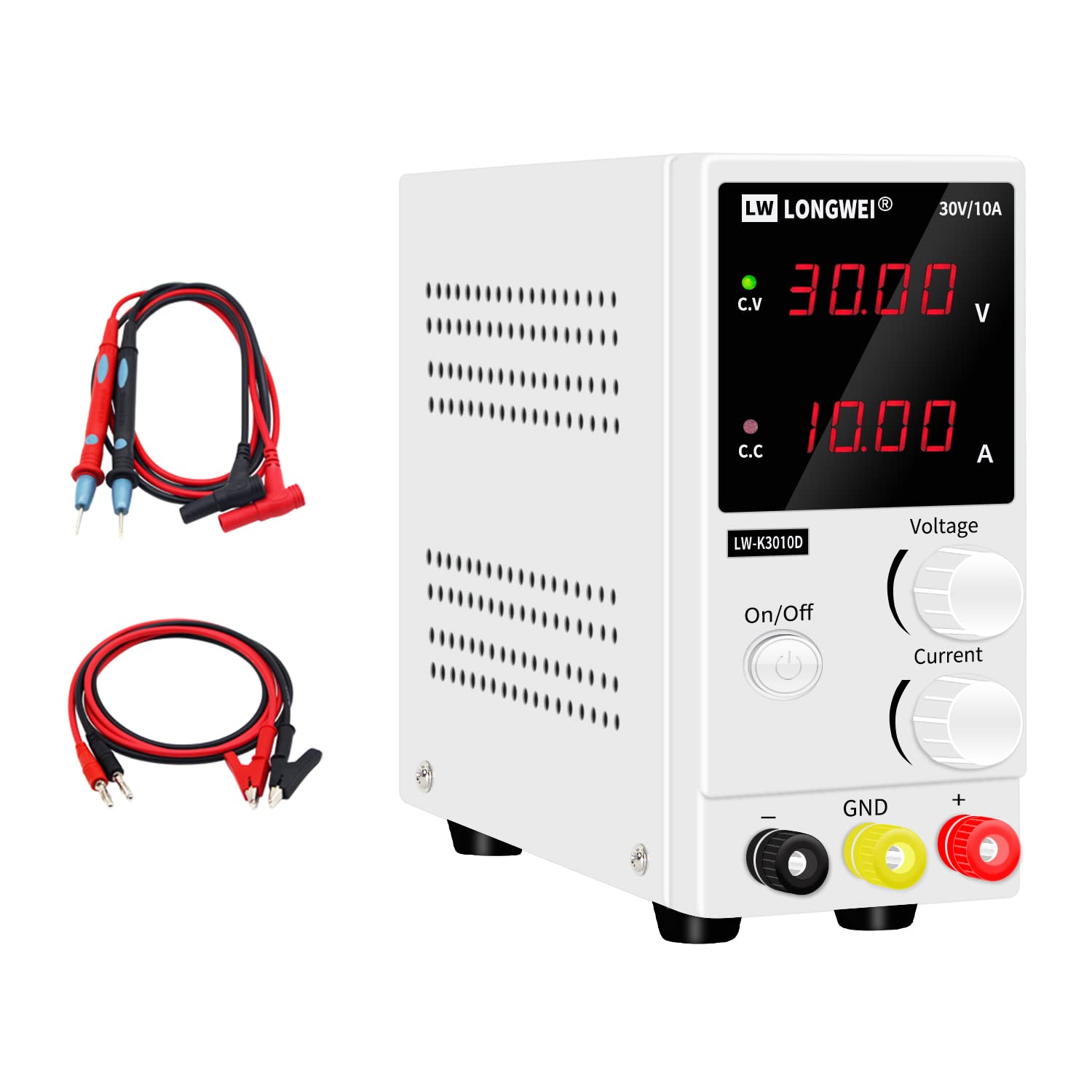 LONGWEI 30V 10A DC Power Supply - Precision Control for Efficiency