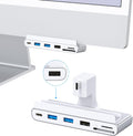 7-in-1 USB C Hub for iMac 24 in - Multiple Ports and SD Reader