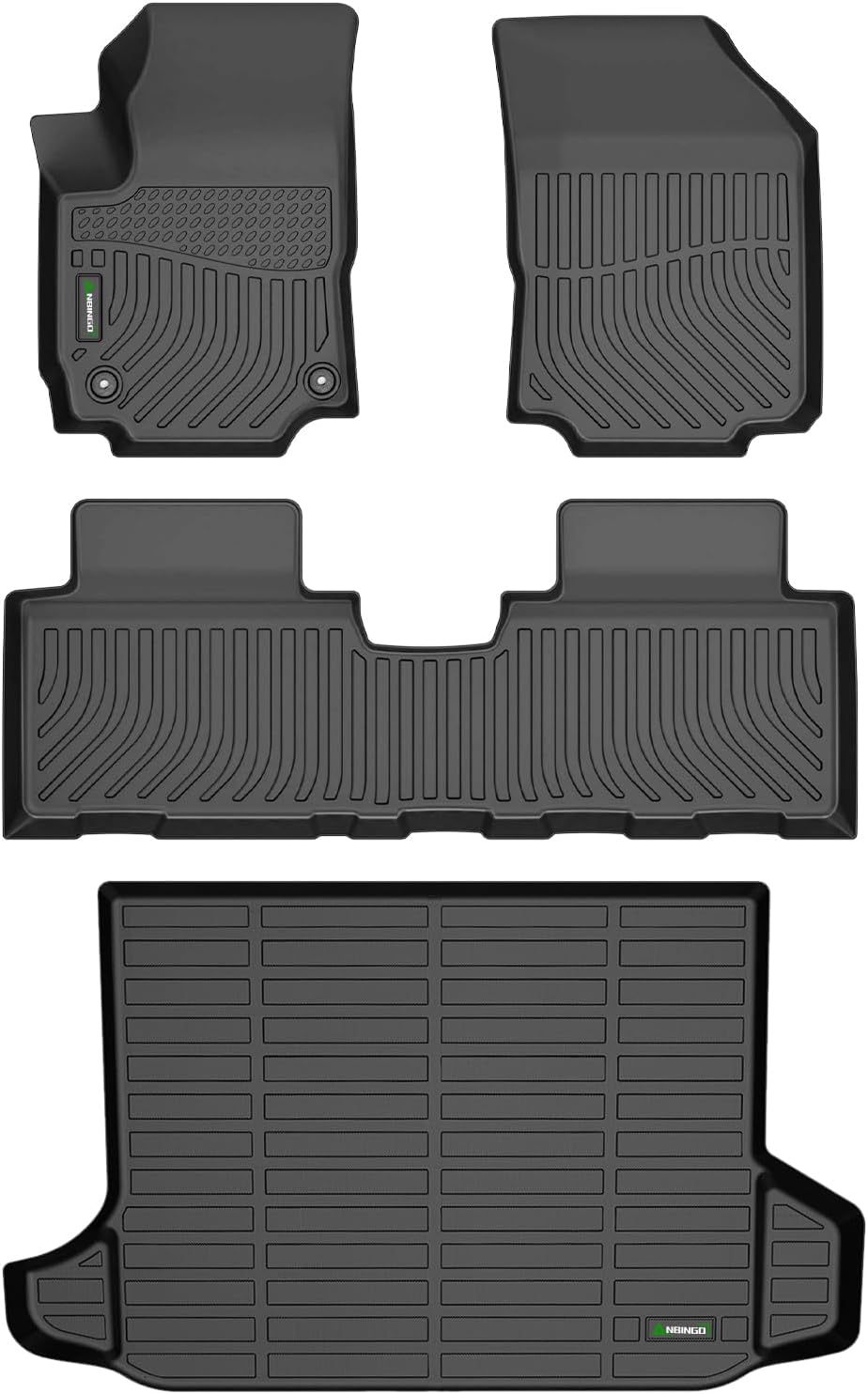 Custom TPE Floor Mats for GMC Terrain & Chevy Equinox 2018-2024