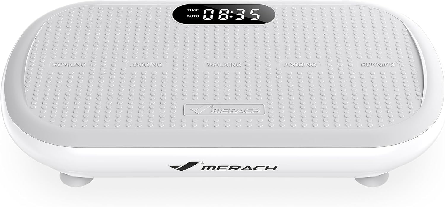 MERACH 440 Lbs Vibration Plate: Stimulate Fat Loss