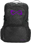 Nfinity Sparkle Backpack for Cheerleaders - Glitter Finish and Roomy
