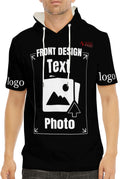Personalized Cotton Hoodie with Logo - Custom Lightweight Men's Top