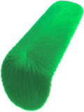 Kelly Green 36 x 72 in Faux Fur Table Runner - Fluffy Holiday Accent