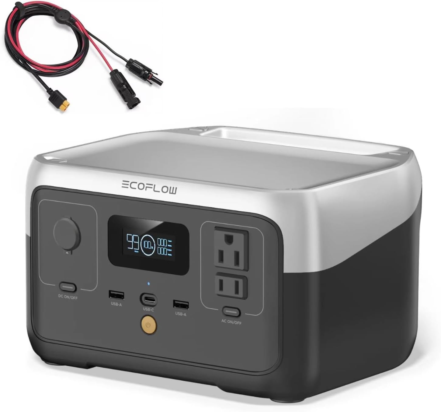 EF ECOFLOW RIVER 2: 1-Hour Fast Charge & 600W AC Power