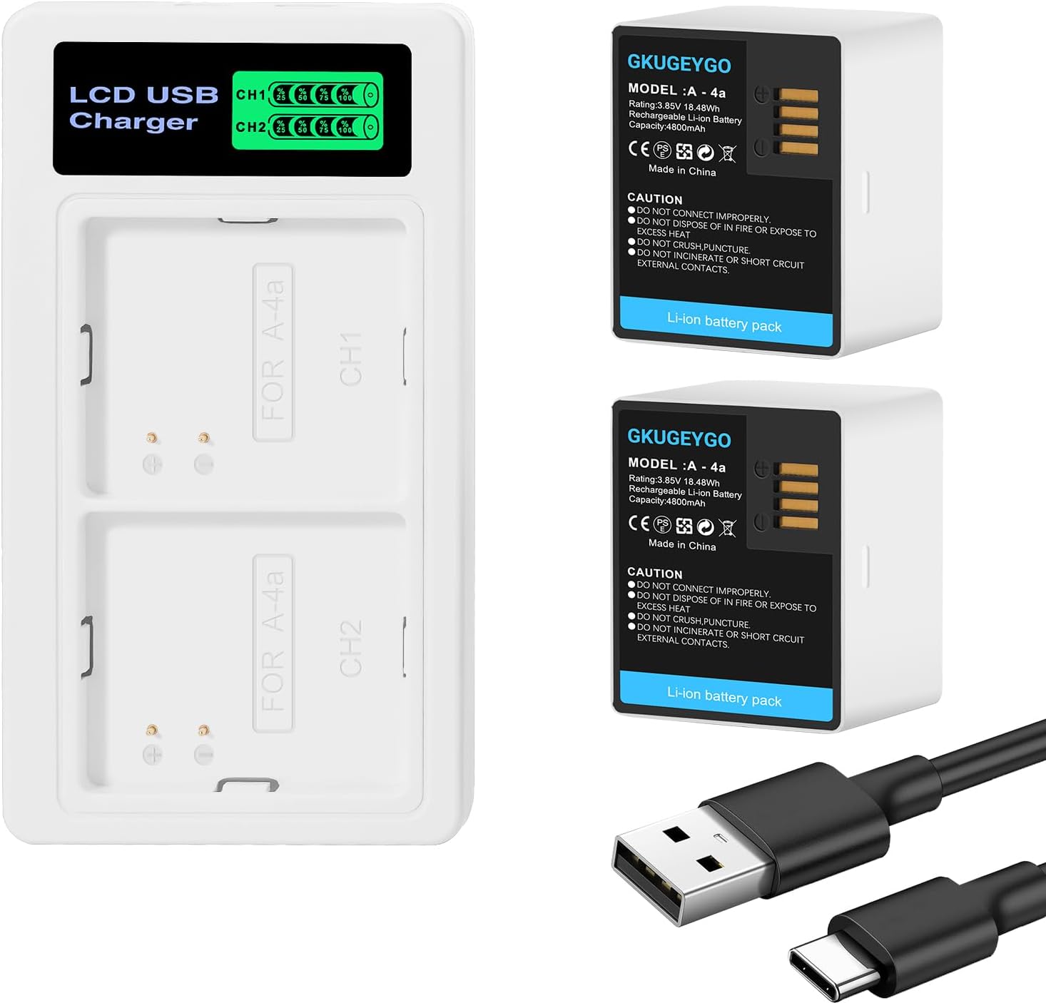 Rechargeable Battery Pack for Arlo Pro 5S 2K and More