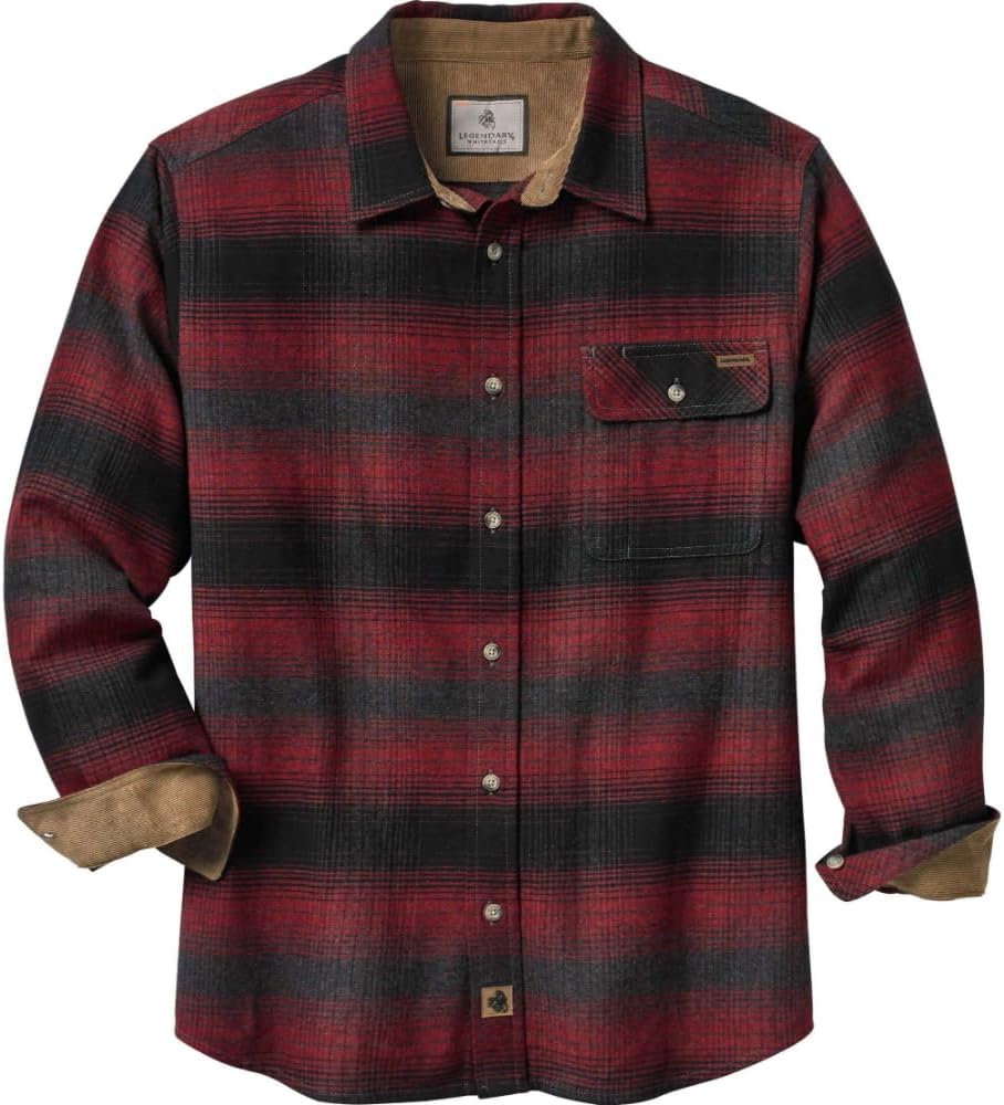 Legendary Whitetails Men's Flannel Shirt for Comfort and Style