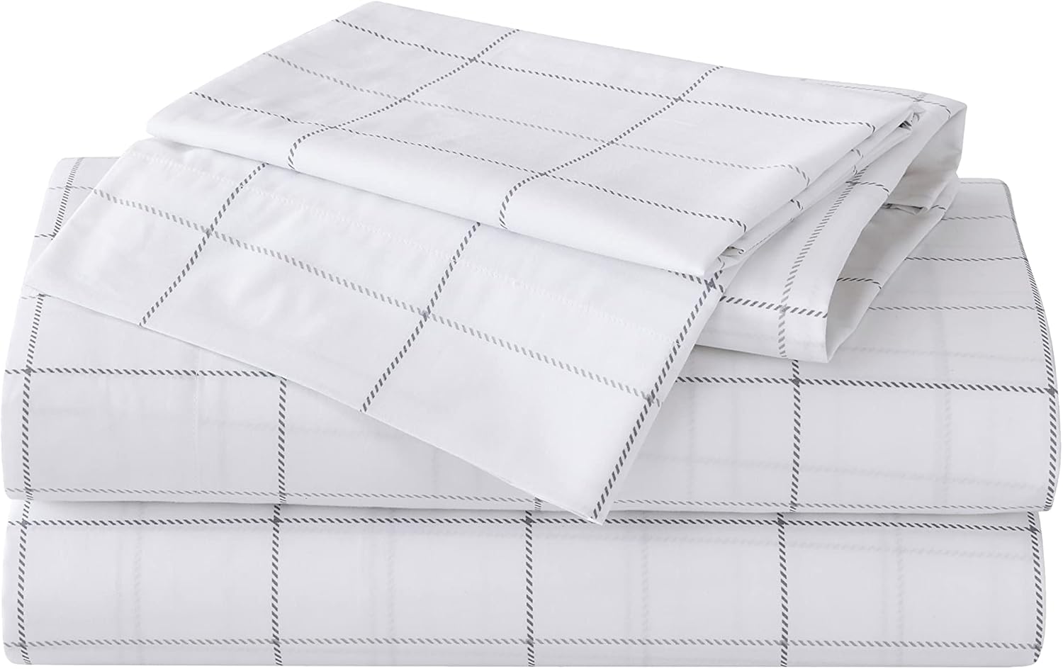 Eddie Bauer Full Sheets Cotton Percale Bedding Set for Comfort